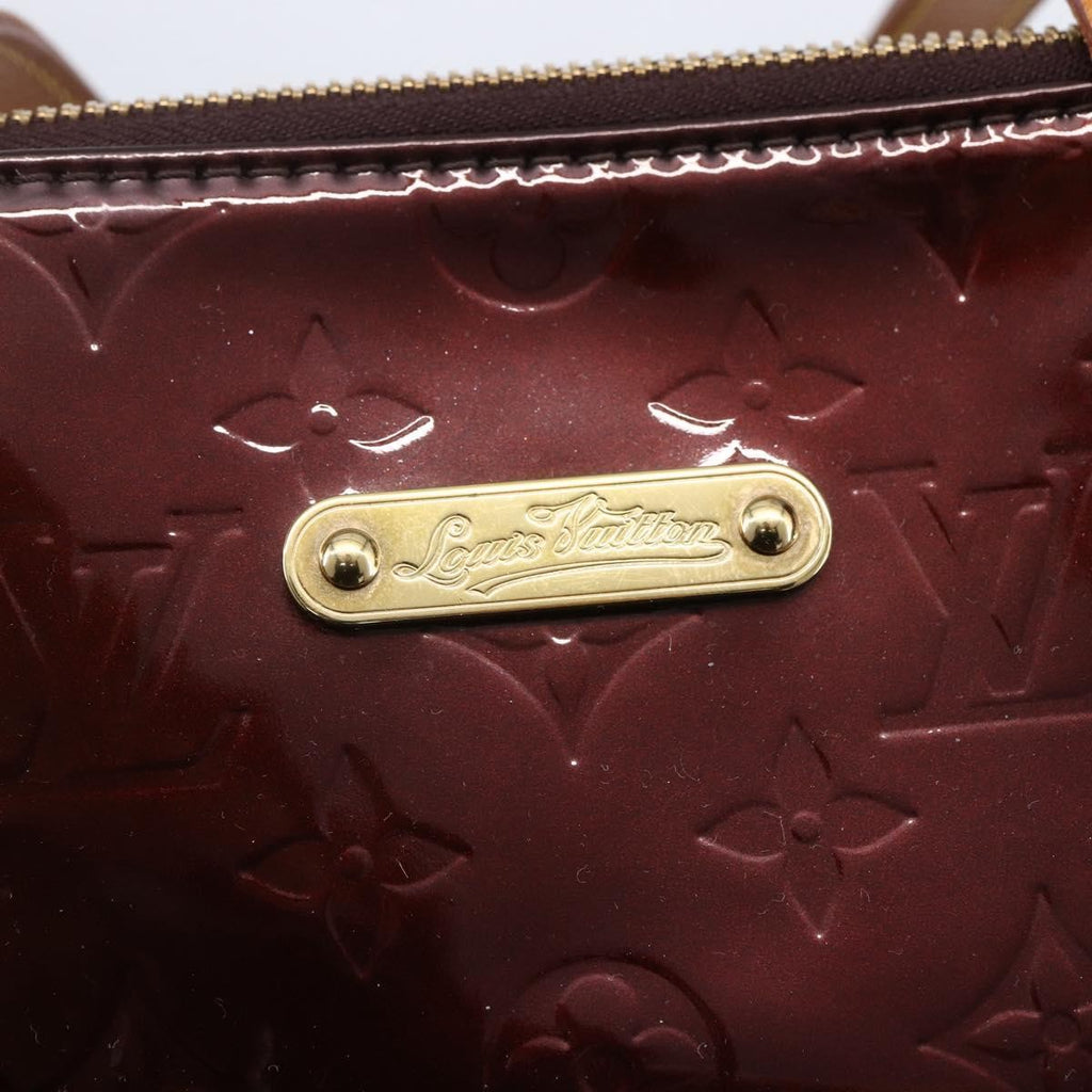Louis Vuitton Bellevue Handbag Monogram Vernis Purple Patent_Leather Tote Bag Bag (Pre-Owned)