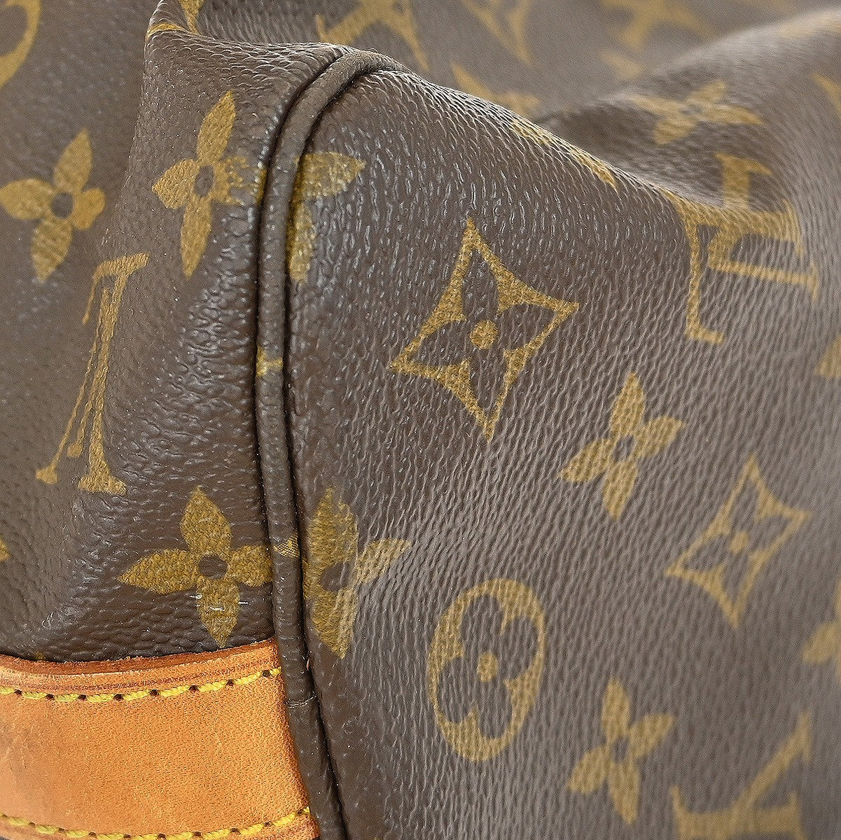 Louis Vuitton Flanerie Handbag Monogram Canvas Brown Canvas Shoulder Bag Bag (Pre-Owned)