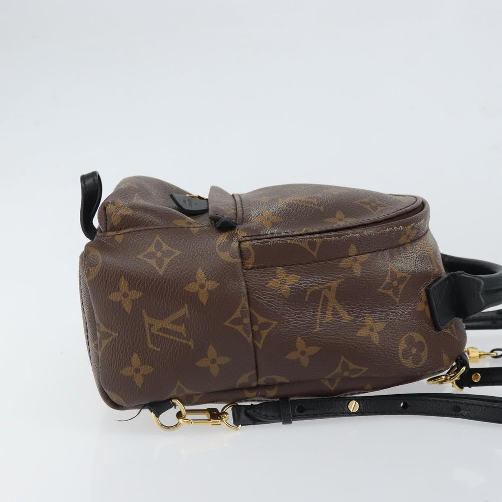 Louis Vuitton Palm Springs Backpack Monogram Canvas Brown Canvas Backpack Bag (Pre-Owned)
