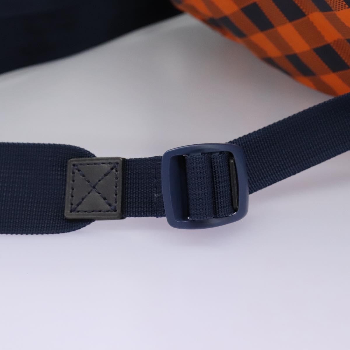 Louis Vuitton Aventure Backpack Damier Nylon Orange Nylon Backpack Bag (Pre-Owned)