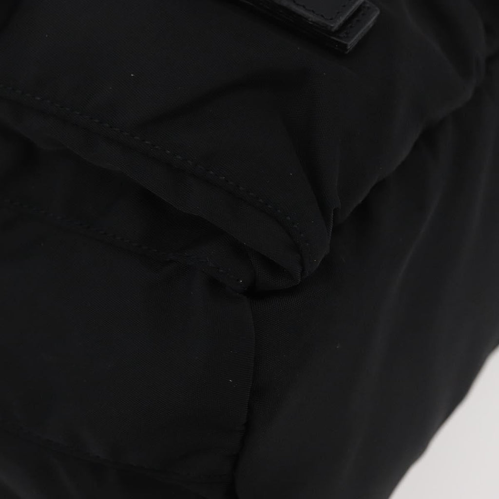 Prada Sac À Dos Re-Nylon Nylon Black Nylon Backpack Bag (Pre-Owned)