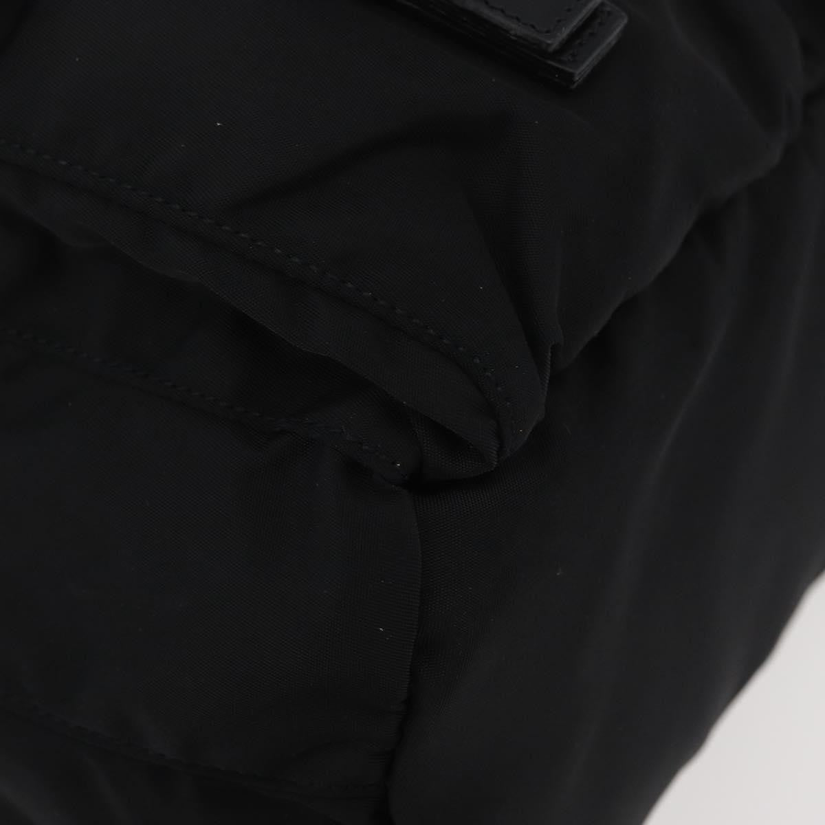 Prada Sac À Dos Re-Nylon Nylon Black Nylon Backpack Bag (Pre-Owned)