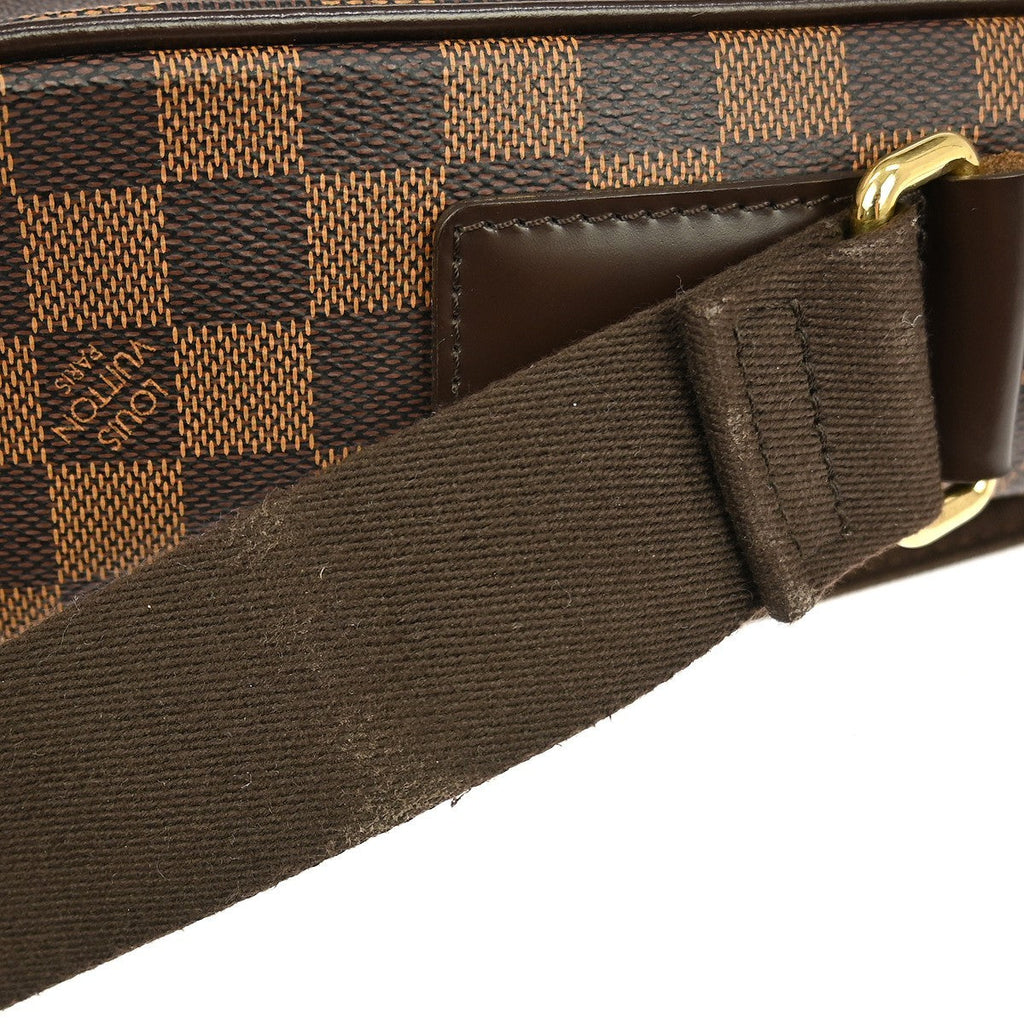 Louis Vuitton Shelton Messenger Bag Damier Brown Canvas Shoulder Bag Bag (Pre-Owned)