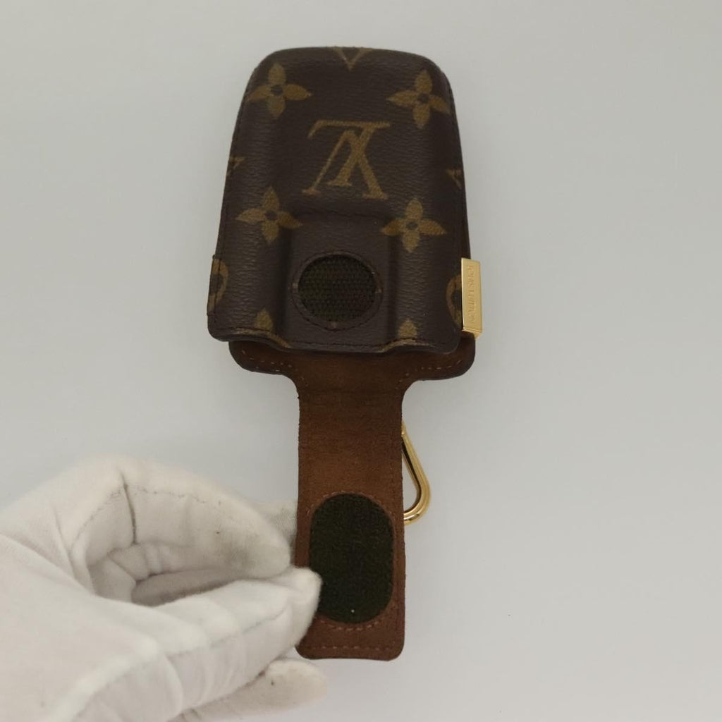 Louis Vuitton Etui Phone Case Monogram Canvas Brown Canvas Bag (Pre-Owned)