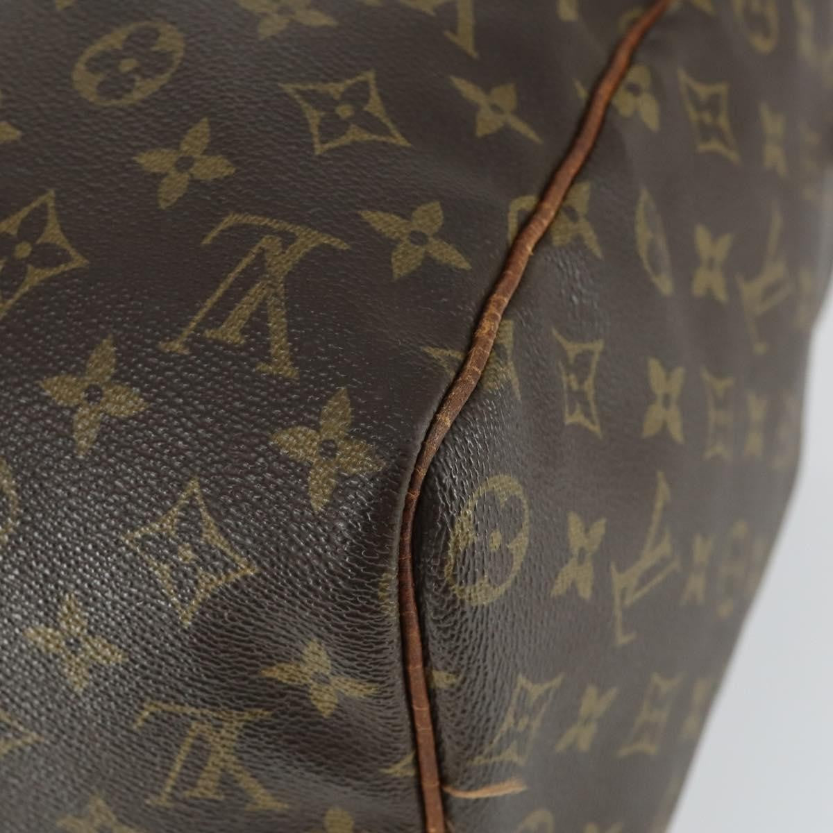 Louis Vuitton Keepall Bag Monogram Canvas Brown Canvas Travel Bag Bag (Pre-Owned)