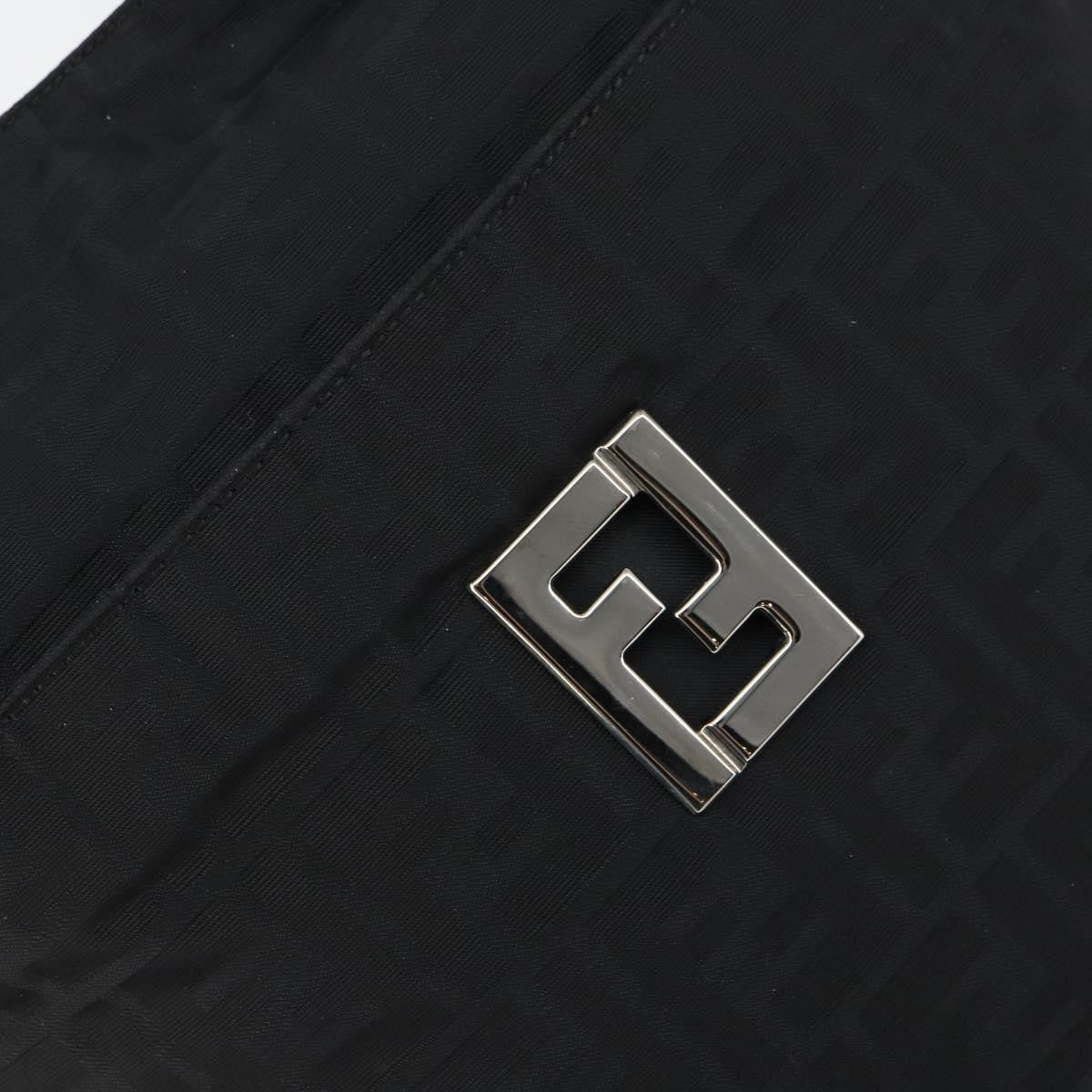 Fendi Zucca Tote Bag Canvas Silver Canvas Tote Bag Bag (Pre-Owned)