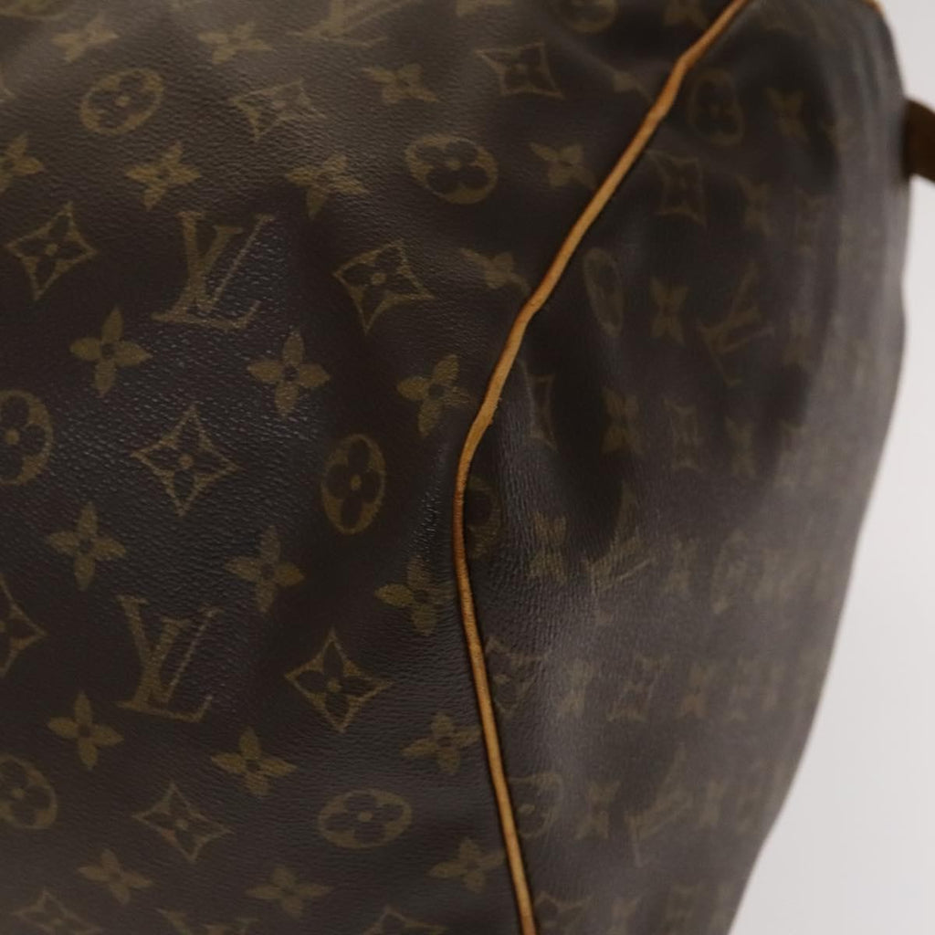 Louis Vuitton Keepall Bag Monogram Canvas Brown Canvas Travel Bag Bag (Pre-Owned)