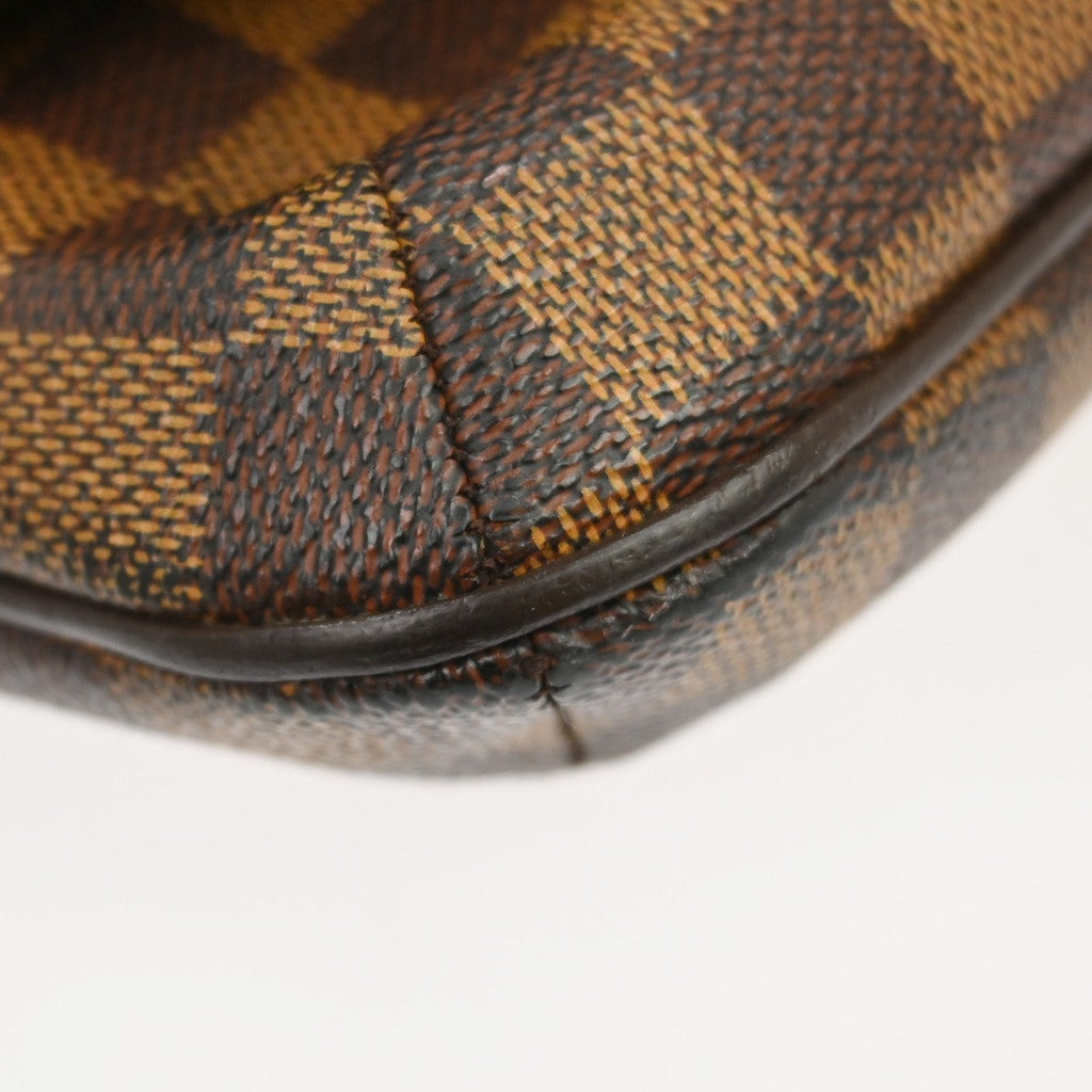 Louis Vuitton Musette Tango Handbag Damier Brown Canvas Shoulder Bag Bag (Pre-Owned)