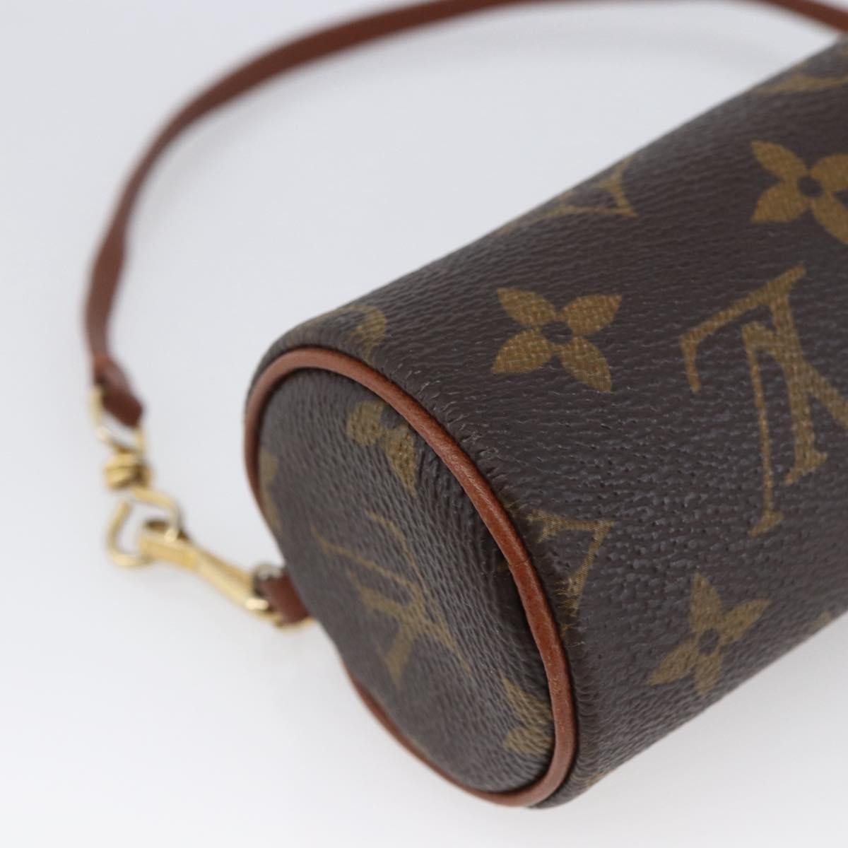 Louis Vuitton Papillon Pochette Monogram Canvas Brown Canvas Clutche & Pouche Bag (Pre-Owned)