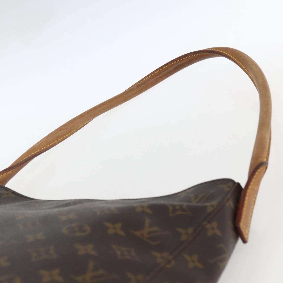 Louis Vuitton Monogram Looping Handbag Monogram Canvas Brown Canvas Shoulder Bag Bag (Pre-Owned)