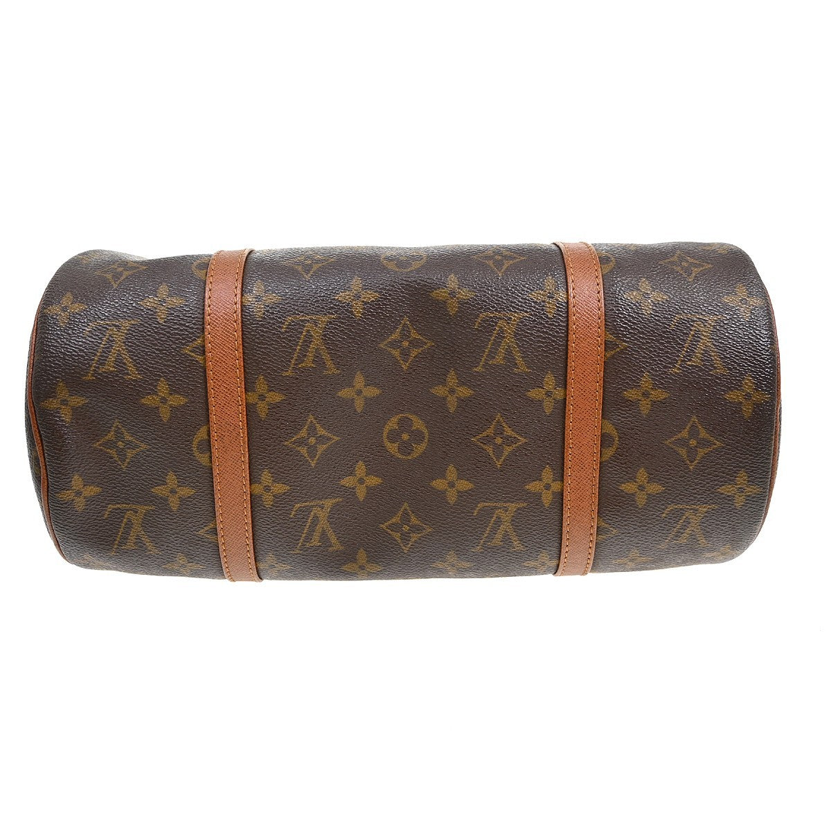 Louis Vuitton Papillon Handbag Monogram Canvas Brown Canvas Handbag (Pre-Owned)