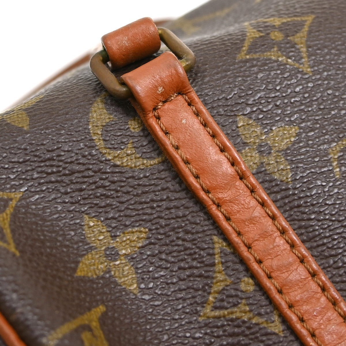 Louis Vuitton Papillon Handbag Monogram Canvas Brown Canvas Handbag (Pre-Owned)