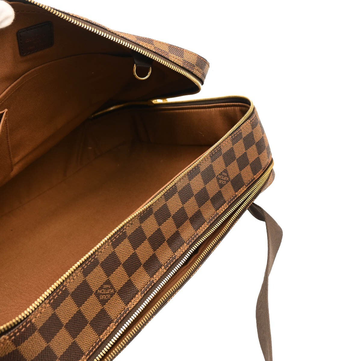 Louis Vuitton Dorsoduro Messenger Bag Damier Brown Canvas Shoulder Bag Bag (Pre-Owned)