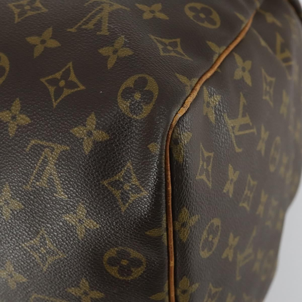 Louis Vuitton Keepall Bag Monogram Canvas Brown Canvas Travel Bag Bag (Pre-Owned)