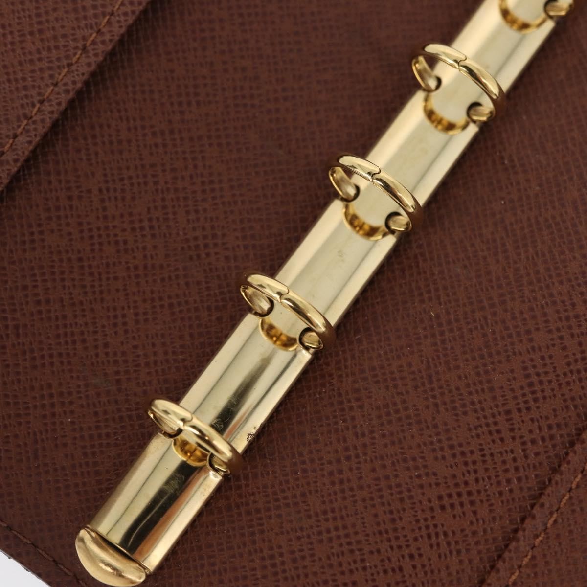 Louis Vuitton Agenda Cover Monogram Panda Brown Canvas Wallets Accessory (Pre-Owned)