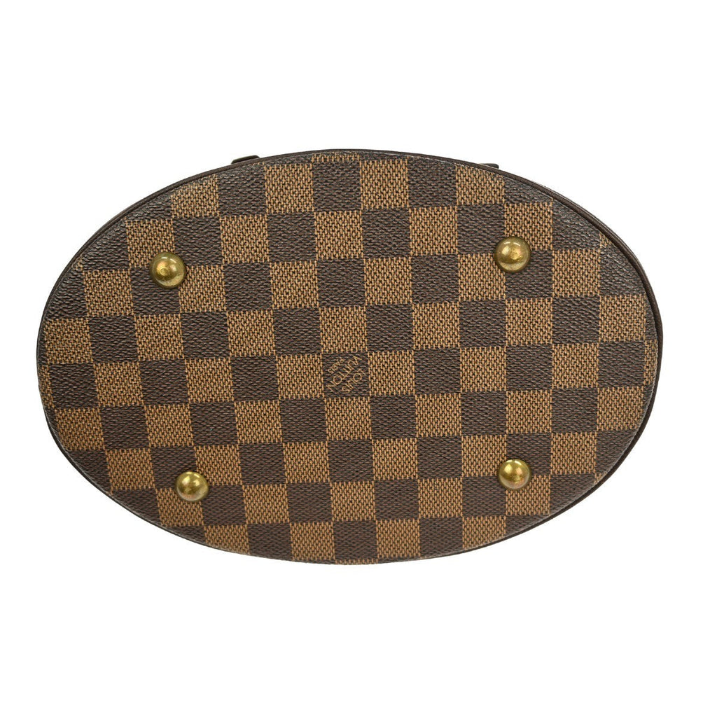 Louis Vuitton Marais Bucket Bag Damier Brown Canvas Tote Bag Bag (Pre-Owned)