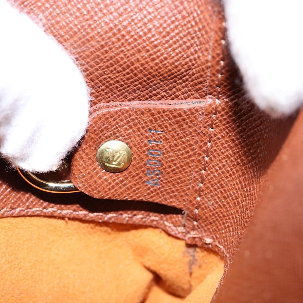 Louis Vuitton Musette Salsa Handbag Monogram Canvas Brown Canvas Bag (Pre-Owned)