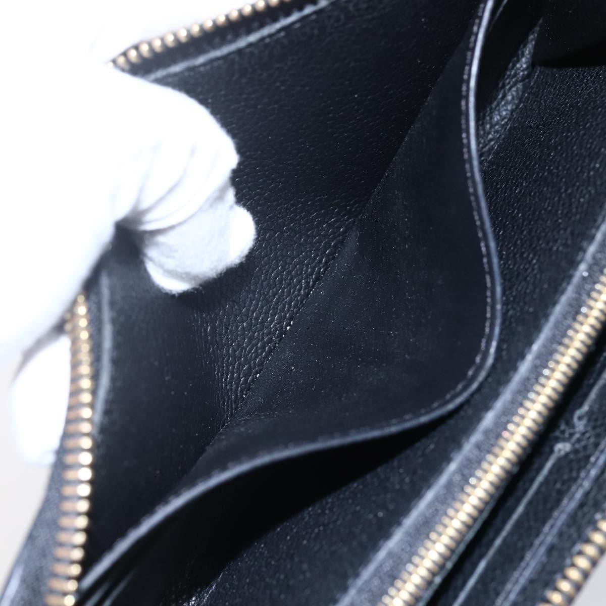 Louis Vuitton Portefeuille Zippy Monogramme Empreinte Monogramme Empreinte Black Leather Wallets Accessory (Pre-Owned)