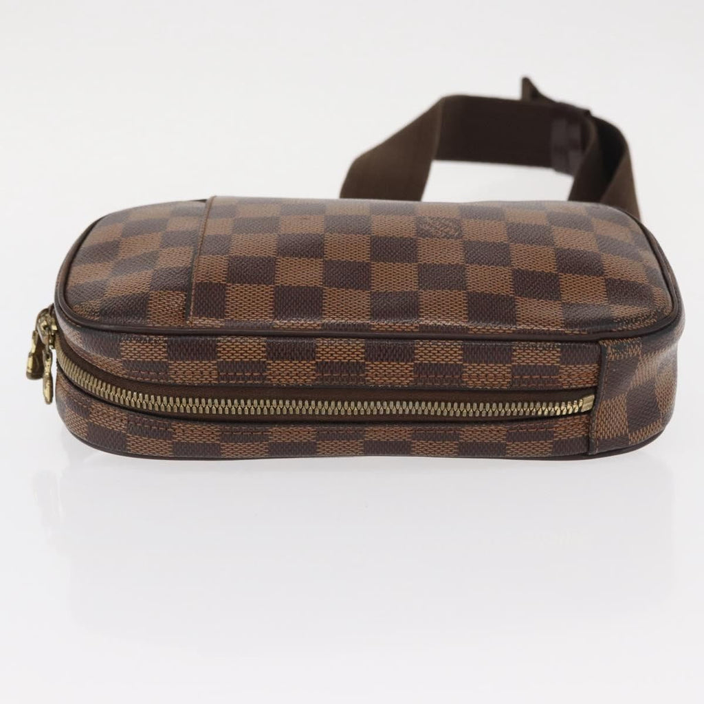 Louis Vuitton Pochette Gange Damier Brown Canvas Clutche & Pouche Bag (Pre-Owned)