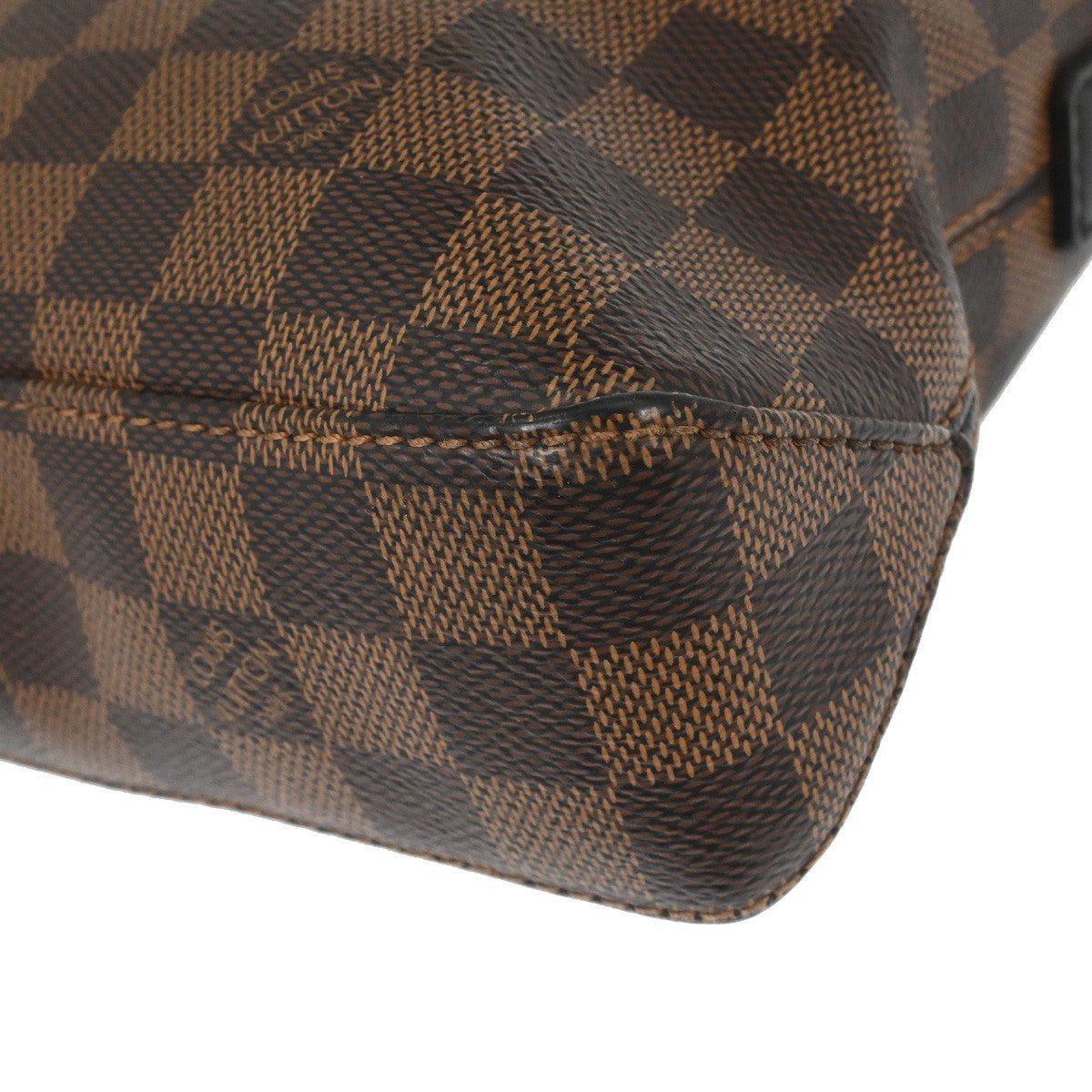 Louis Vuitton Jake Messenger Bag Damier Brown Canvas Shoulder Bag Bag (Pre-Owned)