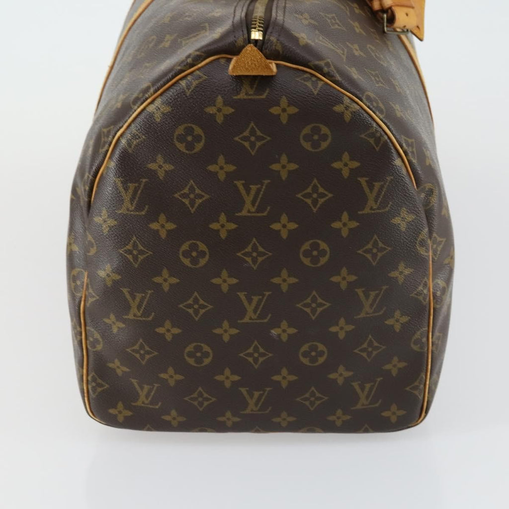 Louis Vuitton Keepall Bag Monogram Canvas Brown Canvas Travel Bag Bag (Pre-Owned)