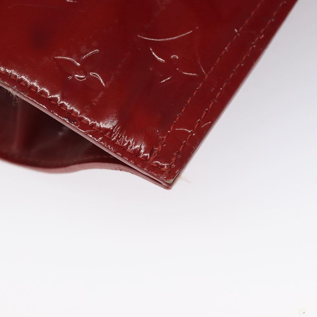 Louis Vuitton Stanton Handbag Monogram Vernis Red Patent_Leather Tote Bag Bag (Pre-Owned)