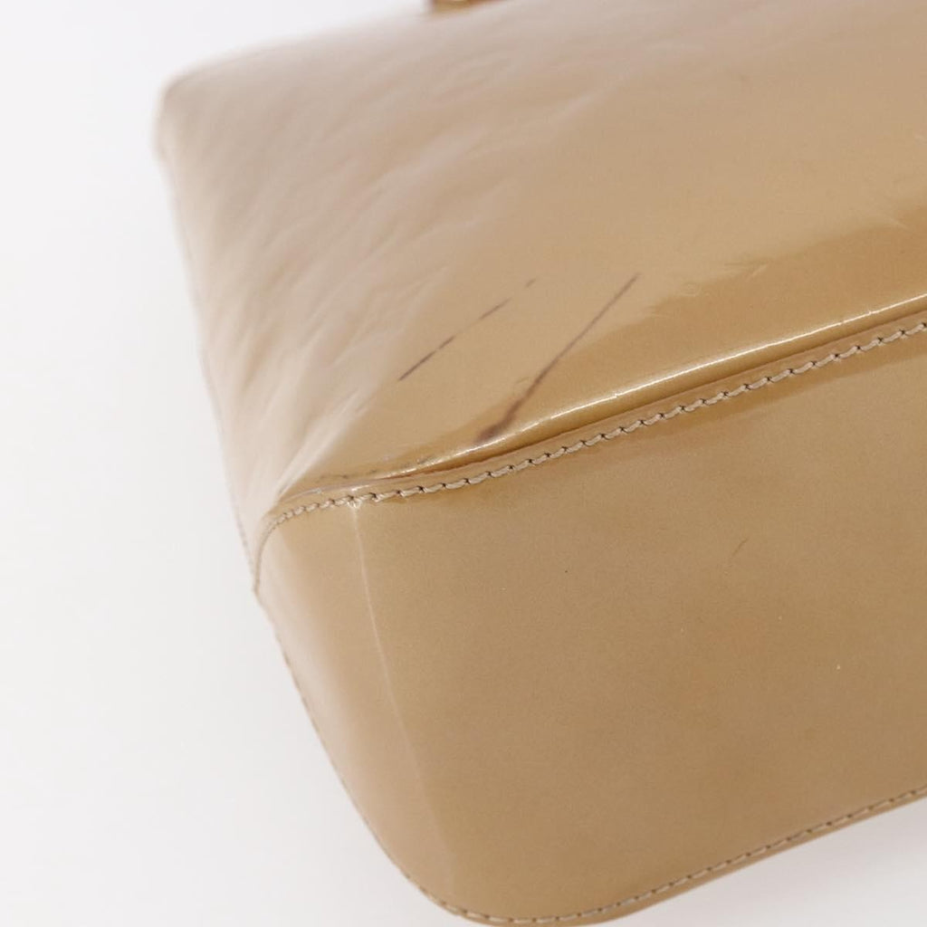 Louis Vuitton Brentwood Handbag Monogram Vernis Brown Patent_Leather Bag (Pre-Owned)