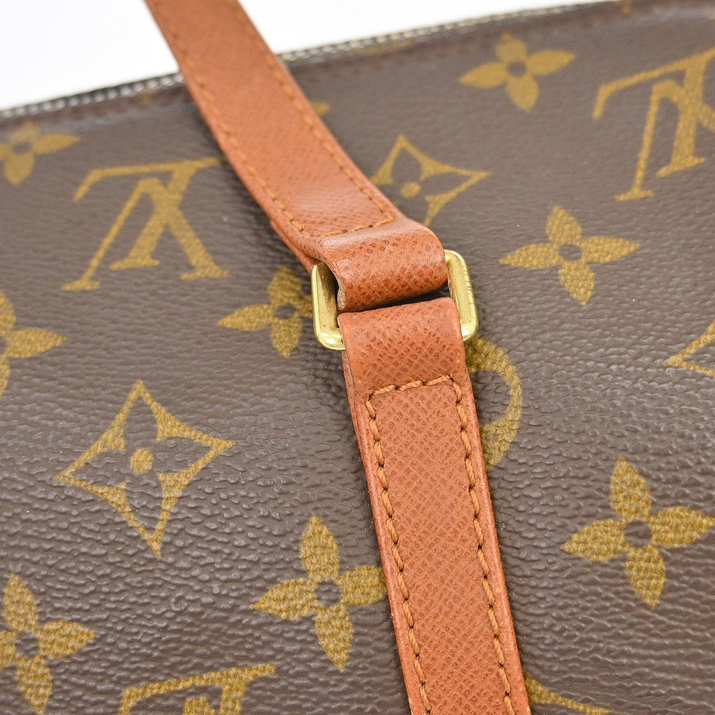 Louis Vuitton Papillon Handbag Monogram Canvas Brown Canvas Handbag (Pre-Owned)