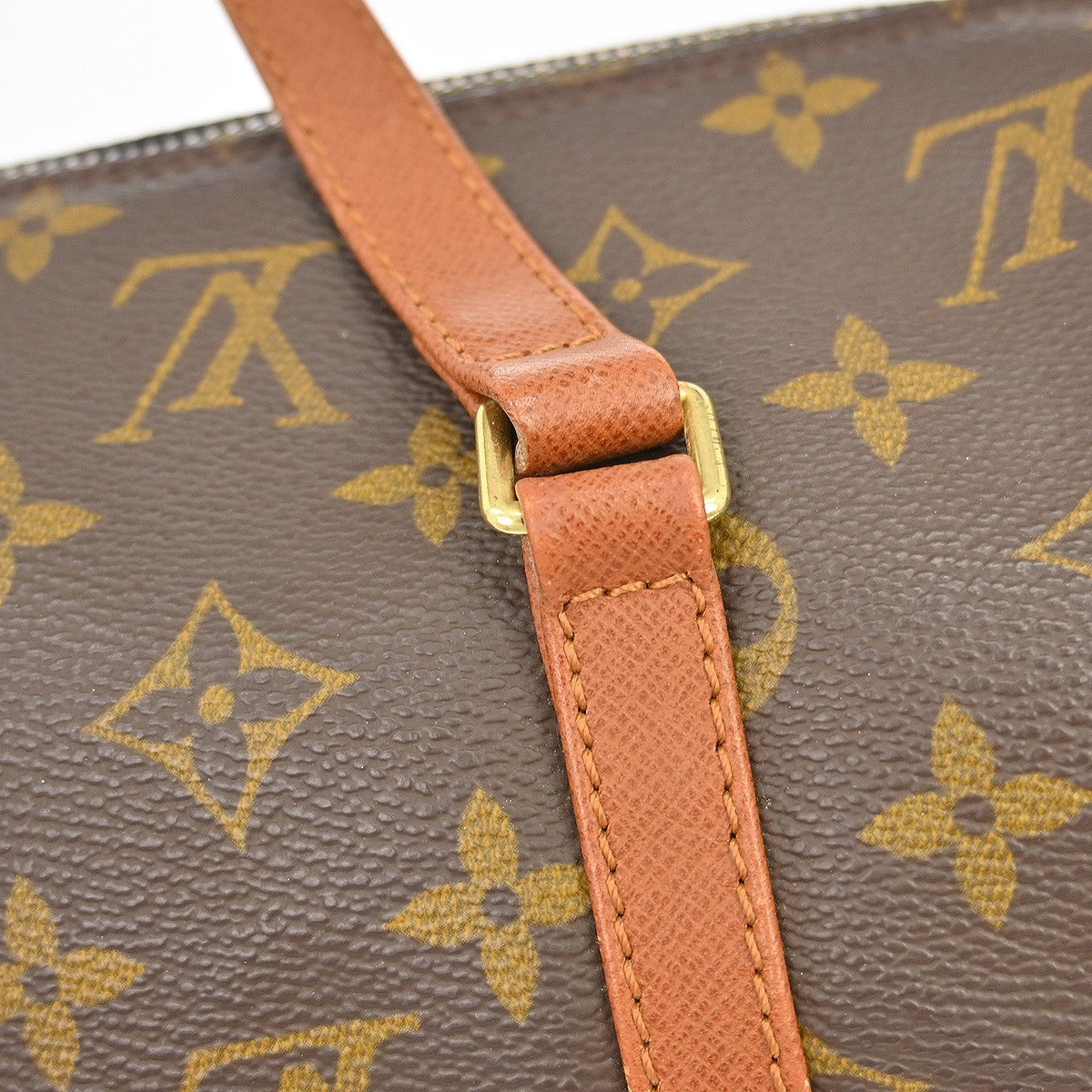 Louis Vuitton Papillon Handbag Monogram Canvas Brown Canvas Handbag (Pre-Owned)
