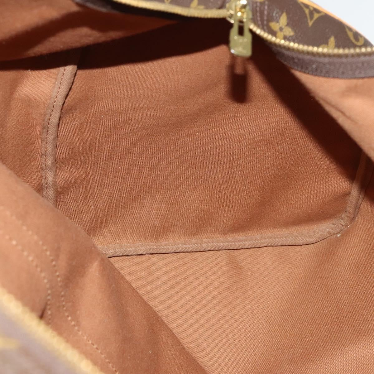 Louis Vuitton Keepall Bag Monogram Canvas Brown Canvas Travel Bag Bag (Pre-Owned)