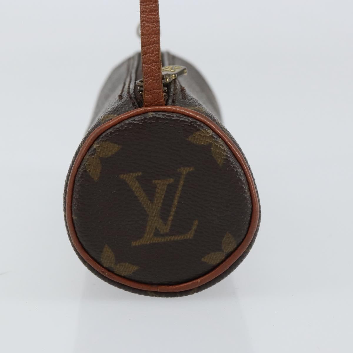 Louis Vuitton Papillon Pochette Monogram Canvas Brown Canvas Clutche & Pouche Bag (Pre-Owned)