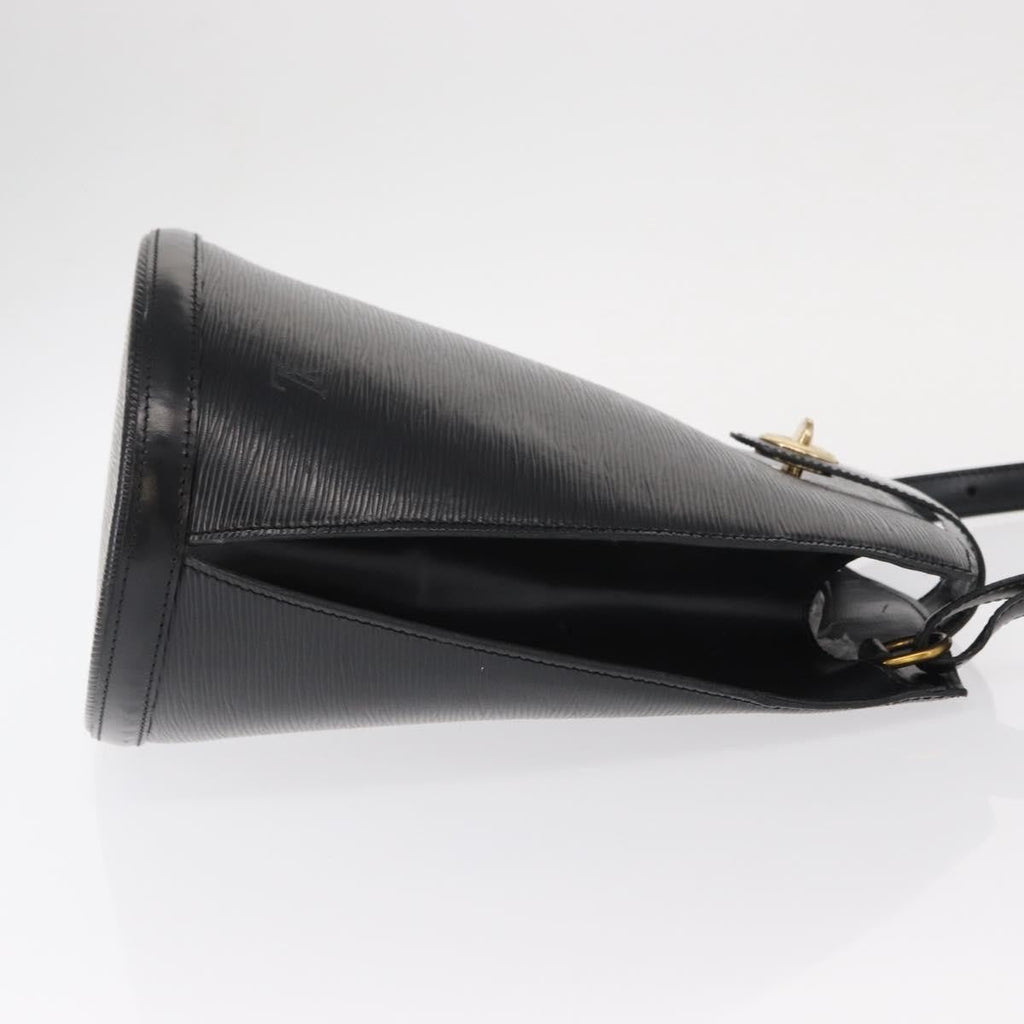 Louis Vuitton Cluny Shoulder Bag Epi Leather Black Leather Shoulder Bag Bag (Pre-Owned)