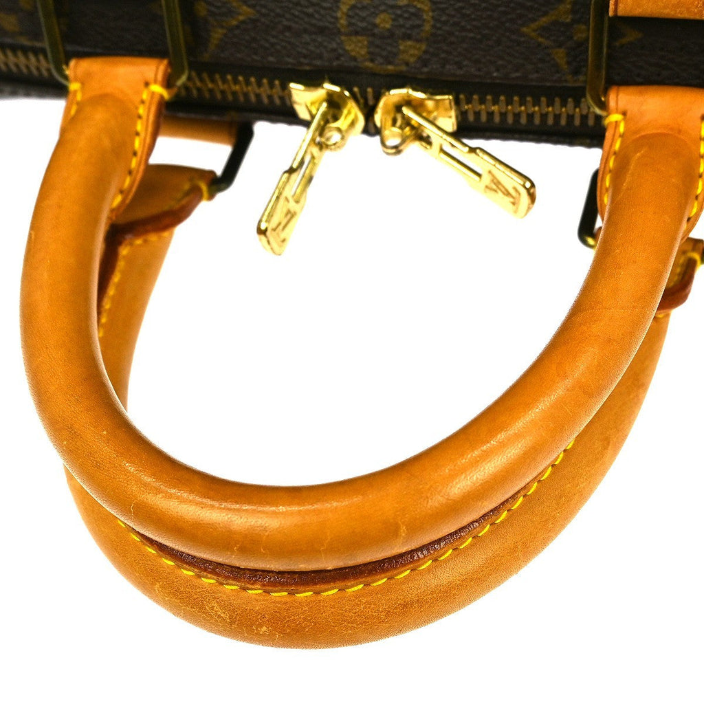 Louis Vuitton Keepall Bag Monogram Canvas Brown Canvas Travel Bag Bag (Pre-Owned)