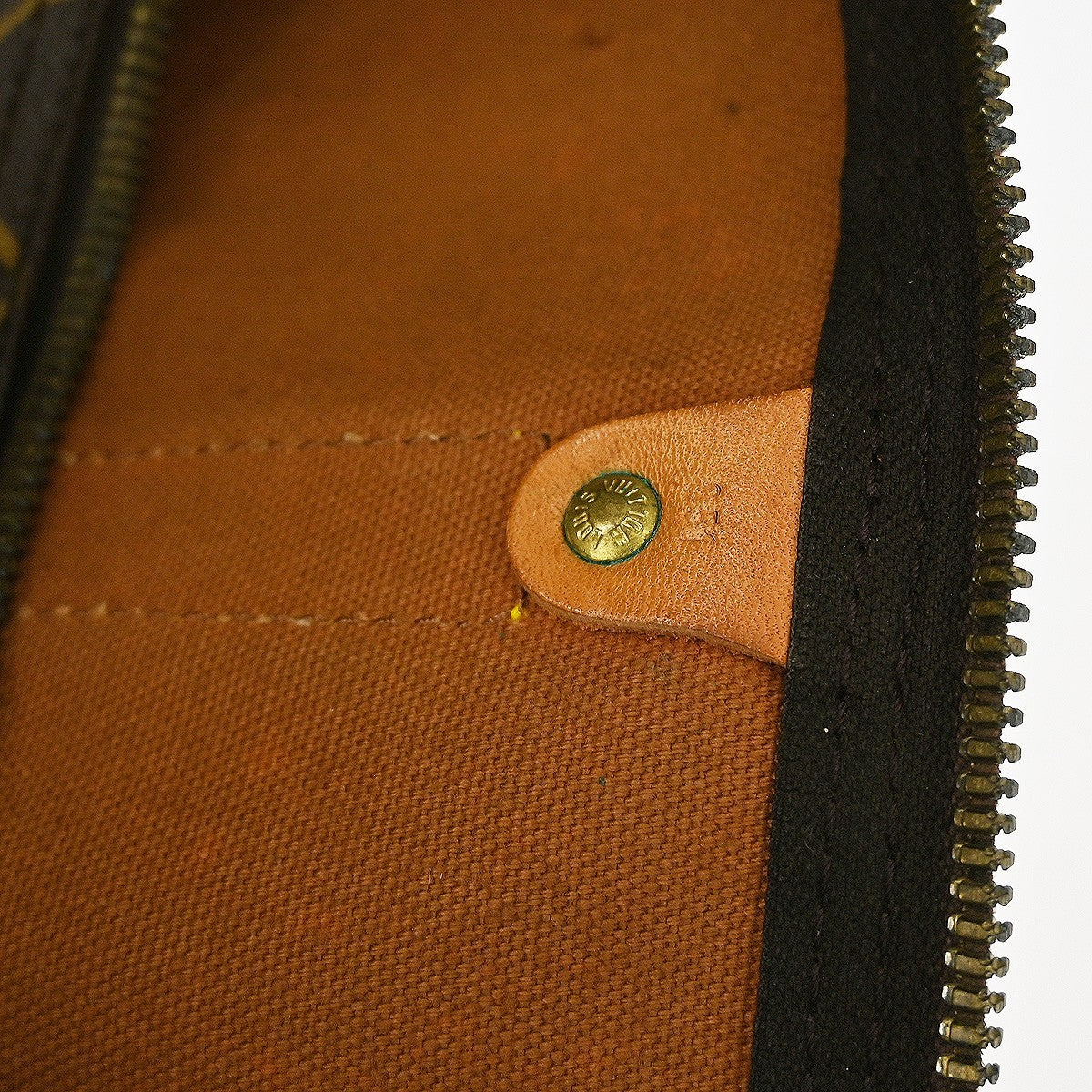 Louis Vuitton Keepall Bag Monogram Canvas Brown Canvas Travel Bag Bag (Pre-Owned)