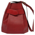 Louis Vuitton Vintage Sac D'epaule Handbag Epi Leather Red Leather Shoulder Bag Bag (Pre-Owned)