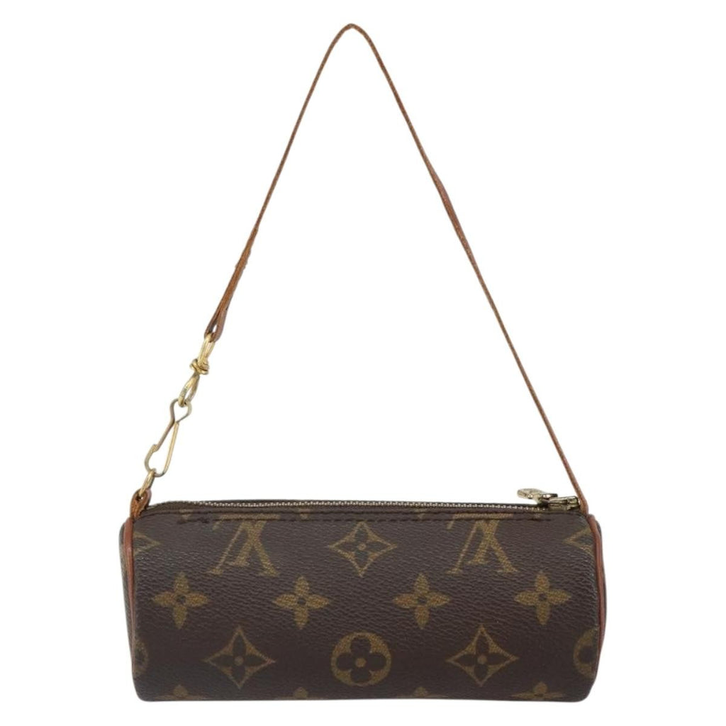 Louis Vuitton Papillon Pochette Monogram Canvas Brown Canvas Clutche & Pouche Bag (Pre-Owned)