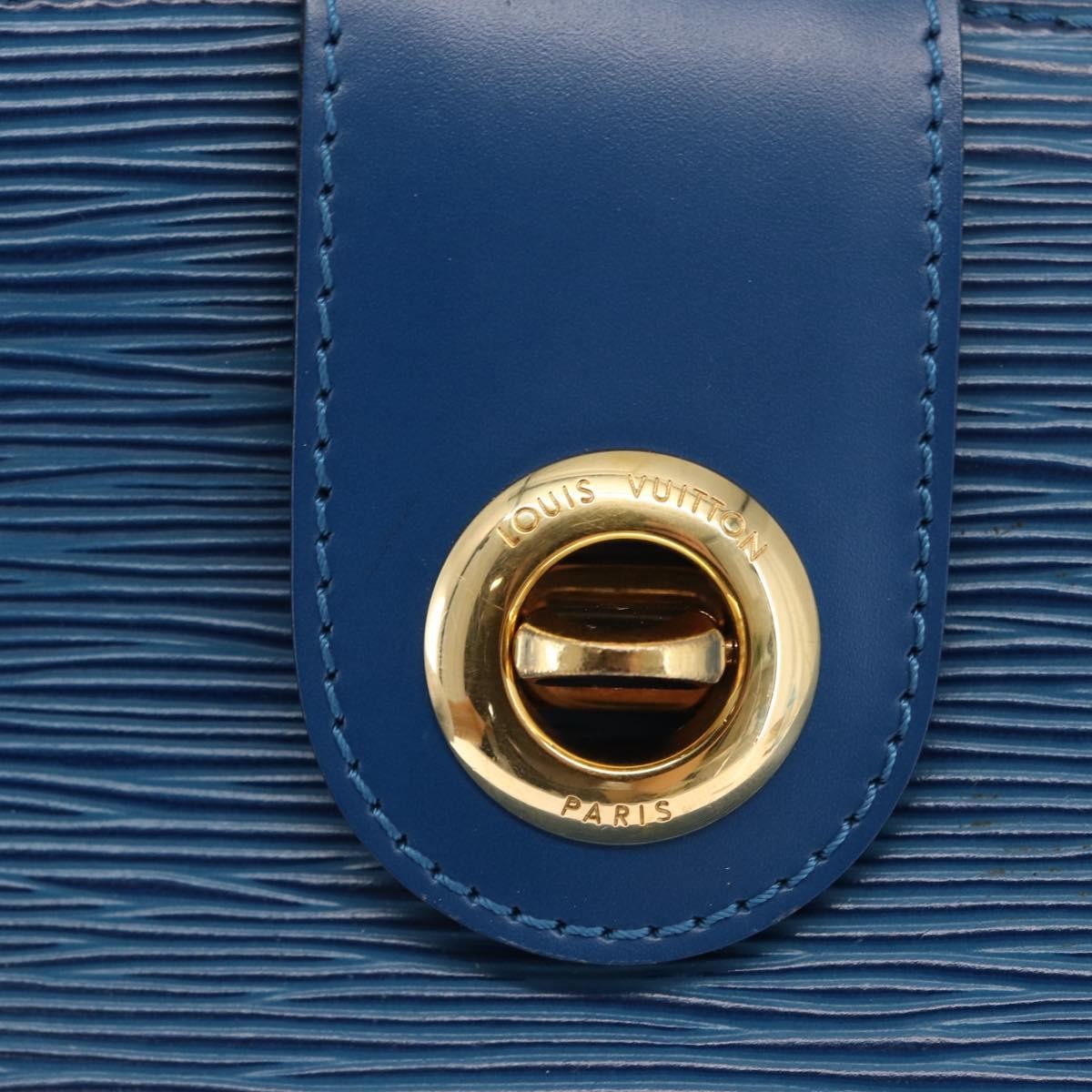 Louis Vuitton Cluny Shoulder Bag Epi Leather Blue Leather Shoulder Bag Bag (Pre-Owned)