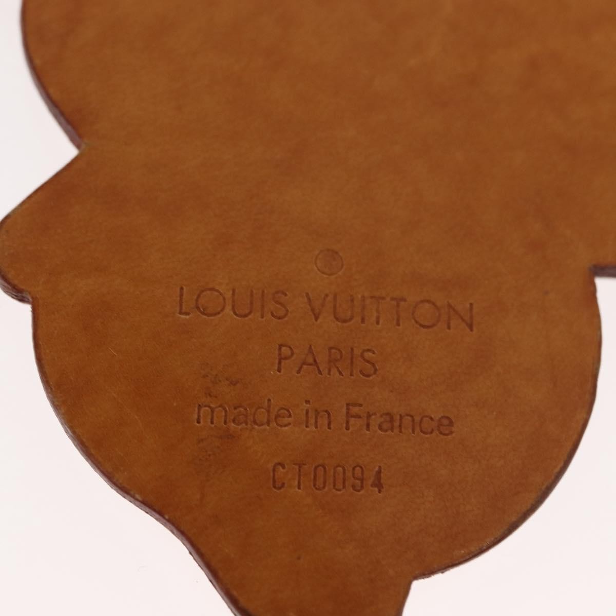 Louis Vuitton Murakami Panda Bag Charm And Keychain Vachetta Leather Beige Leather Charms And Keychains Accessory (Pre-Owned)