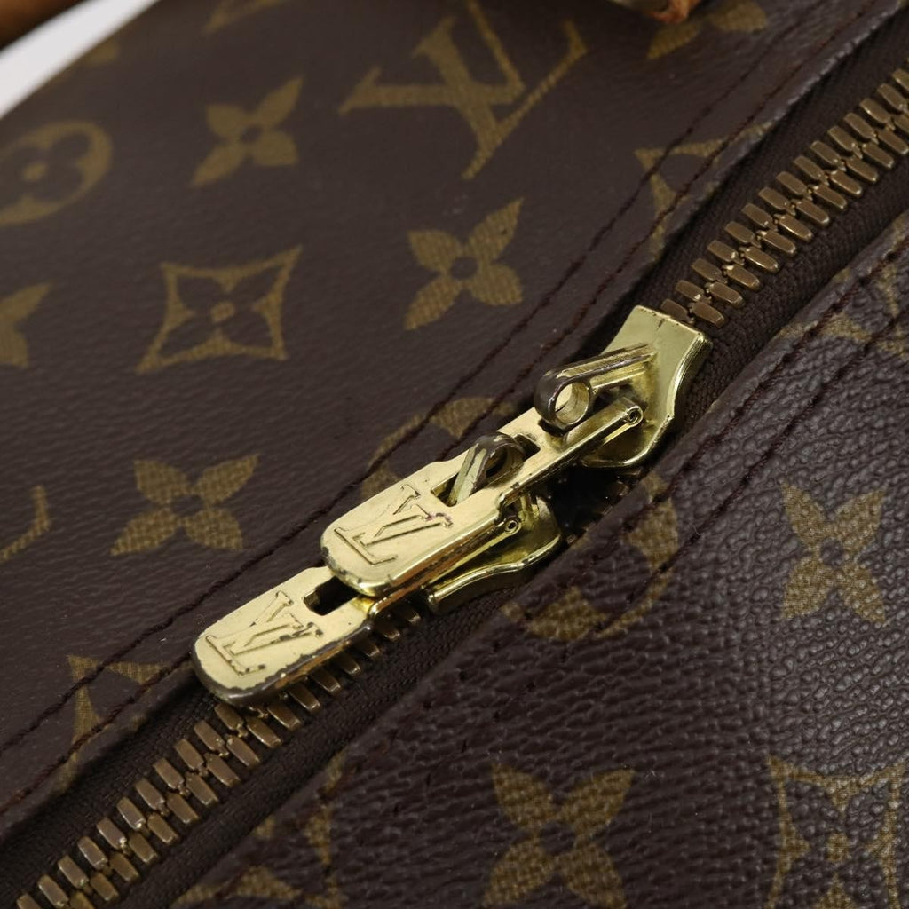 Louis Vuitton Keepall Bag Monogram Canvas Brown Canvas Travel Bag Bag (Pre-Owned)