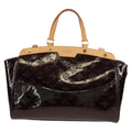 Louis Vuitton Brea Handbag Monogram Vernis Burgundy Patent_Leather Handbag (Pre-Owned)