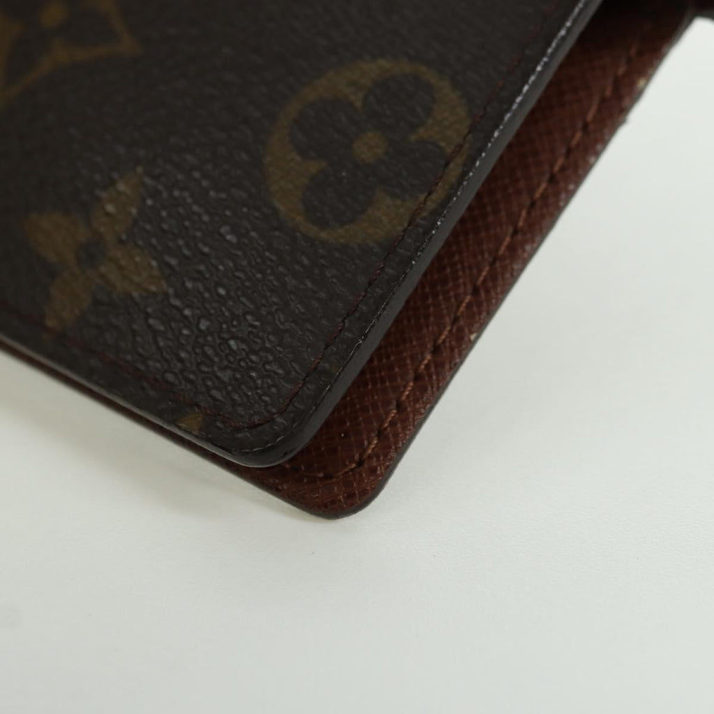 Louis Vuitton Agenda Cover Monogram Panda Brown Canvas Wallets Accessory (Pre-Owned)