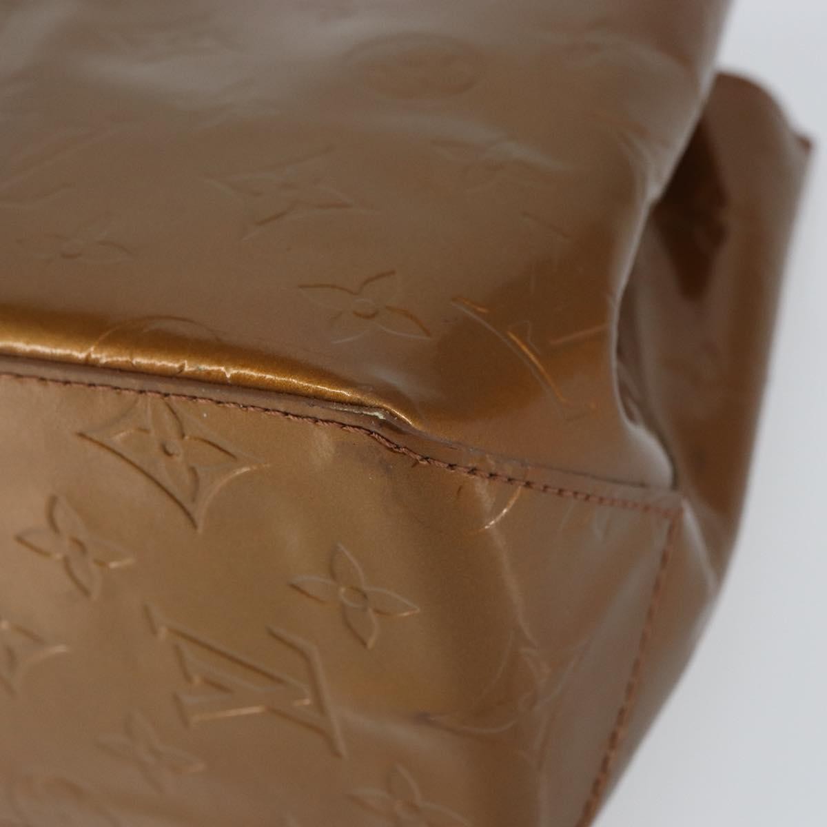 Louis Vuitton Reade Handbag Monogram Vernis Brown Patent_Leather Tote Bag Bag (Pre-Owned)