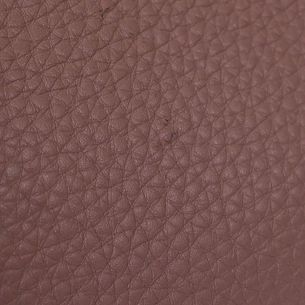 Fendi Selleria Peekaboo Bag Leather Purple Leather Handbag (Pre-Owned)