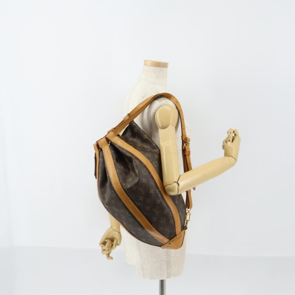 Louis Vuitton Romeo Gigli Handbag Monogram Canvas Brown Canvas Shoulder Bag Bag (Pre-Owned)