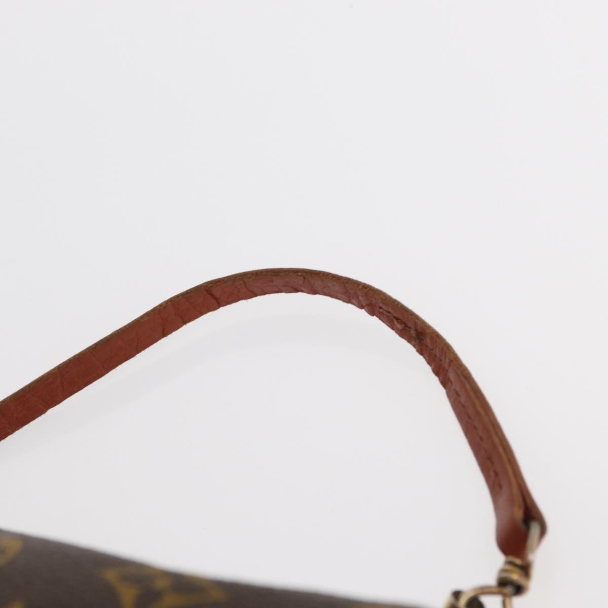 Louis Vuitton Papillon Pochette Monogram Canvas Brown Canvas Clutche & Pouche Bag (Pre-Owned)