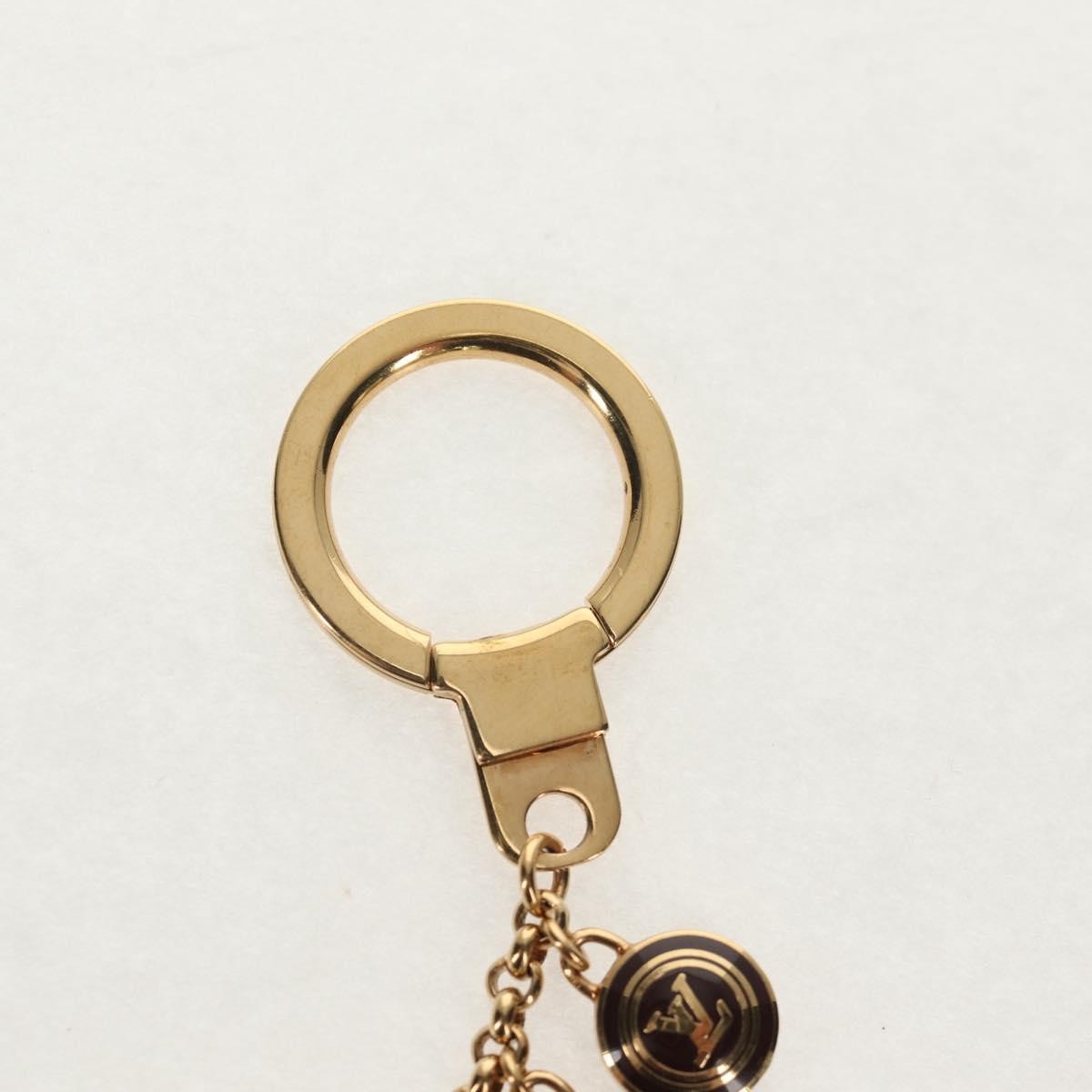 Louis Vuitton Pastilles Bag Charm And Key Holder Metal And Enamel Gold Metal Charms And Keychains Accessory (Pre-Owned)