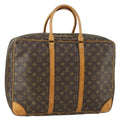 Louis Vuitton Sirius Handbag Monogram Canvas Brown Canvas Travel Bag Bag (Pre-Owned)