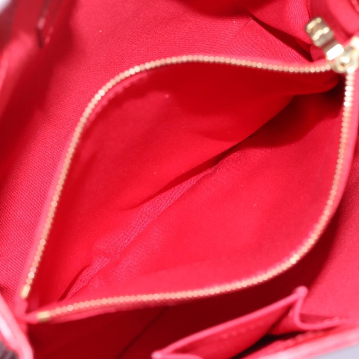 Louis Vuitton Mandara Handbag Epi Leather Red Leather Shoulder Bag Bag (Pre-Owned)