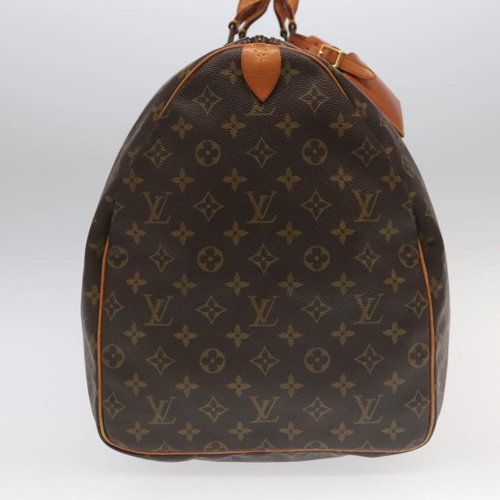 Louis Vuitton Keepall Bag Monogram Canvas Brown Canvas Travel Bag Bag (Pre-Owned)