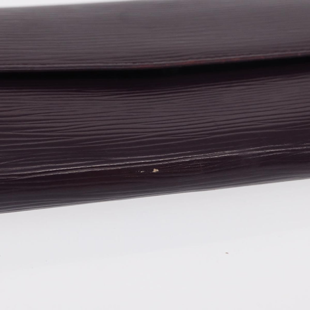 Louis Vuitton Vintage Sarah Wallet Epi Leather Purple Leather Wallets Accessory (Pre-Owned)